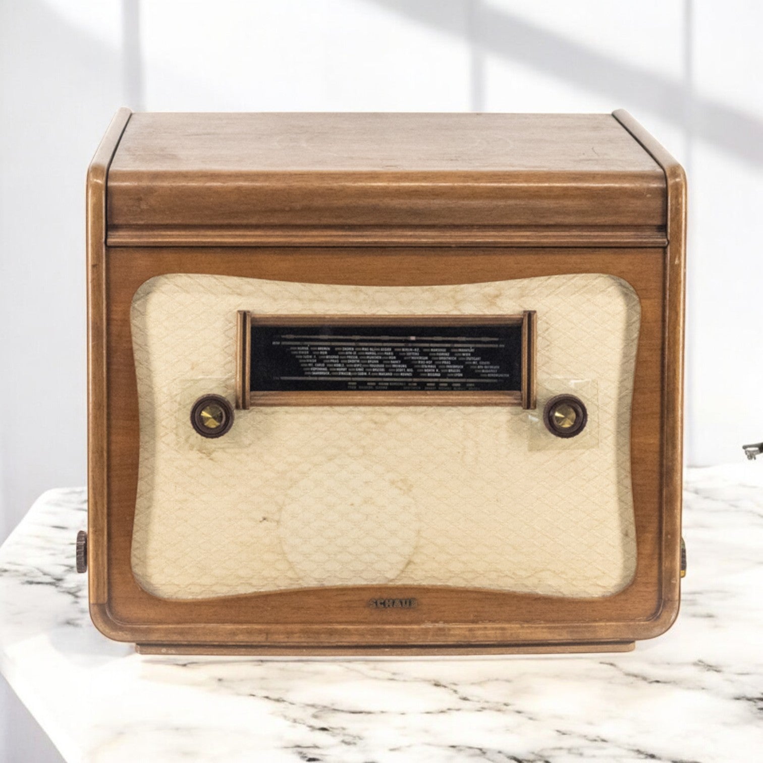 Schaub Vintage 40'S Bluetooth Radio