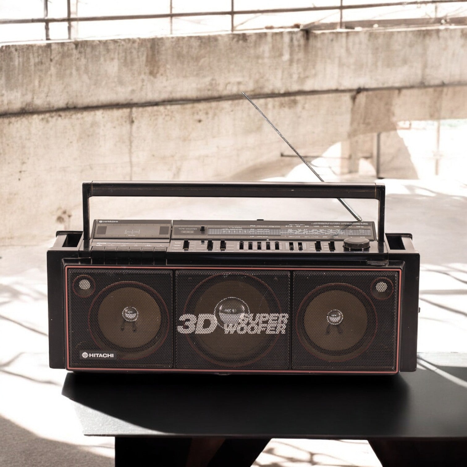 Boombox hitachi hot vintage