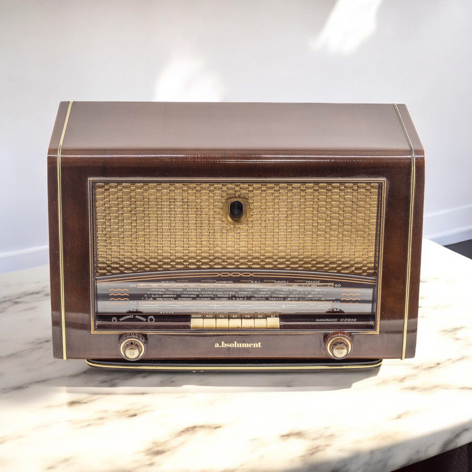 Manufrance Vintage 50'S Bluetooth Radio