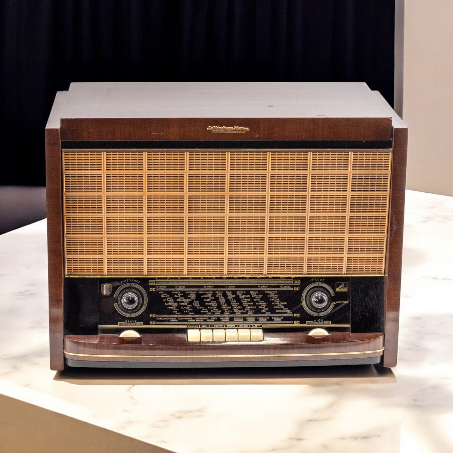 Bluetooth radio The voice of his Master Vintage 50'S