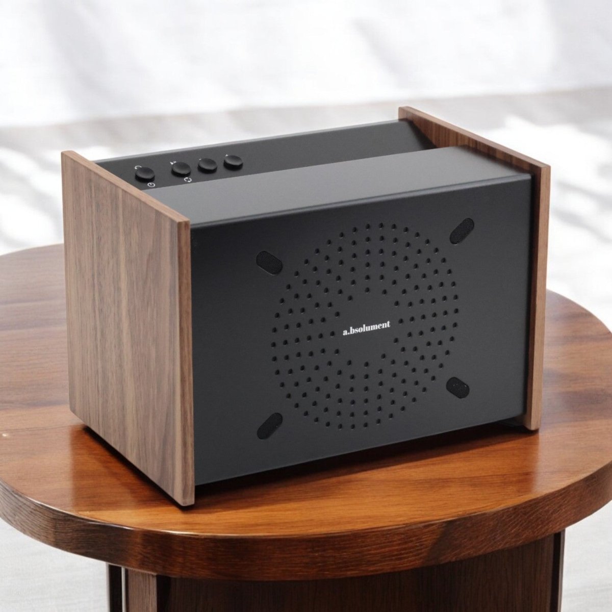 PRODIGE - Enceinte Haute Fidélité Design et Évolutive enceinte connectée bluetooth haut de gamme prodige radio vintage design