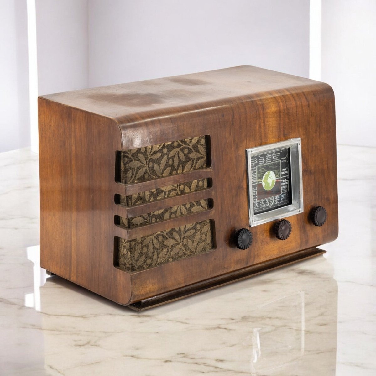 Radio Bluetooth Artisanale Vintage 40’S - enceinte - connectée - design - haut - de - gamme - vintage - prodige - radio