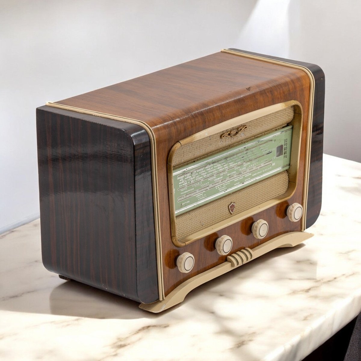 Radio Bluetooth Clarville Vintage 50’S - enceinte - connectée - design - haut - de - gamme - vintage - prodige - radio