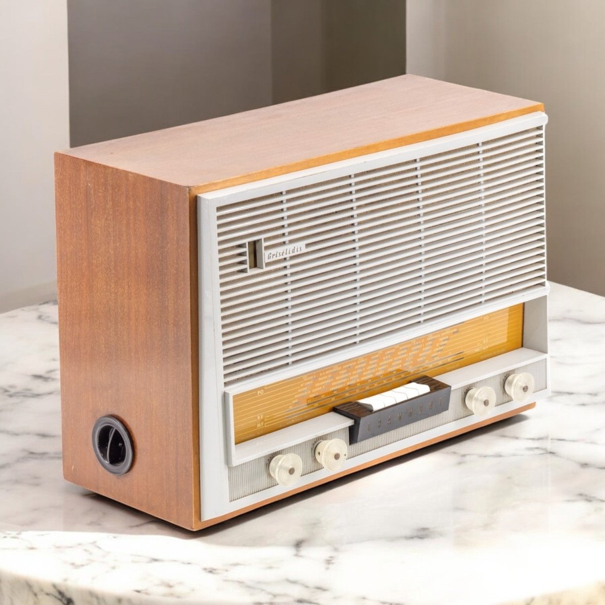 Radio Bluetooth Grammont Vintage 50’S - enceinte - connectée - design - haut - de - gamme - vintage - prodige - radio