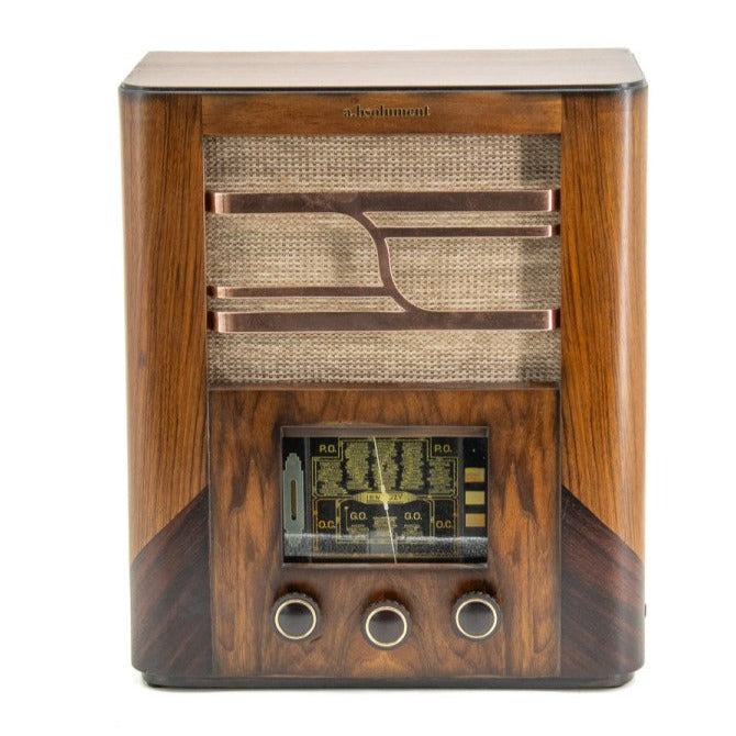 Radio Bluetooth Lemouzy Vintage 30’S enceinte connectée bluetooth haut de gamme prodige radio vintage design