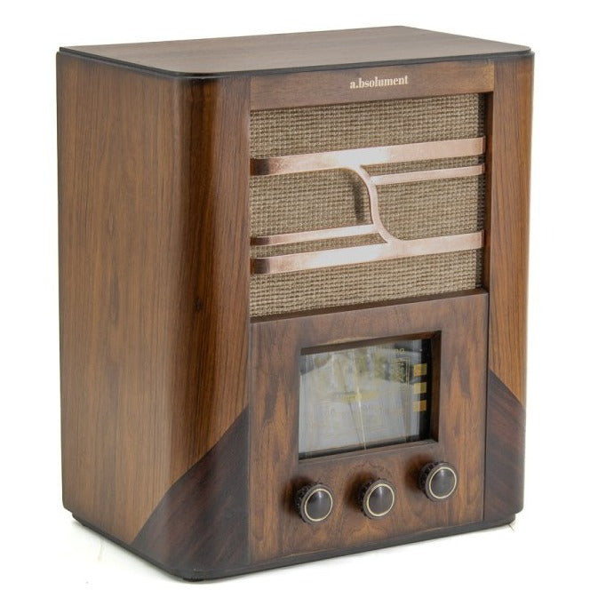 Radio Bluetooth Lemouzy Vintage 30’S enceinte connectée bluetooth haut de gamme prodige radio vintage design