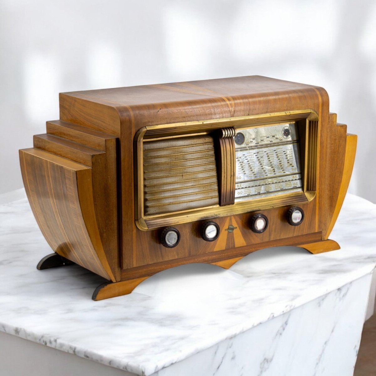 Radio Bluetooth Ondax Vintage 40’S enceinte connectée bluetooth haut de gamme prodige radio vintage design