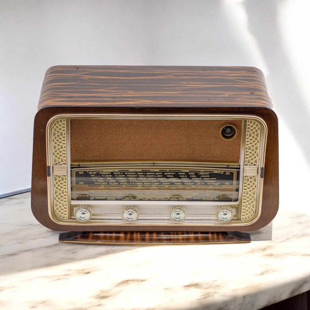 Radio Bluetooth Perfecta Vintage 50’S enceinte connectée bluetooth haut de gamme prodige radio vintage design