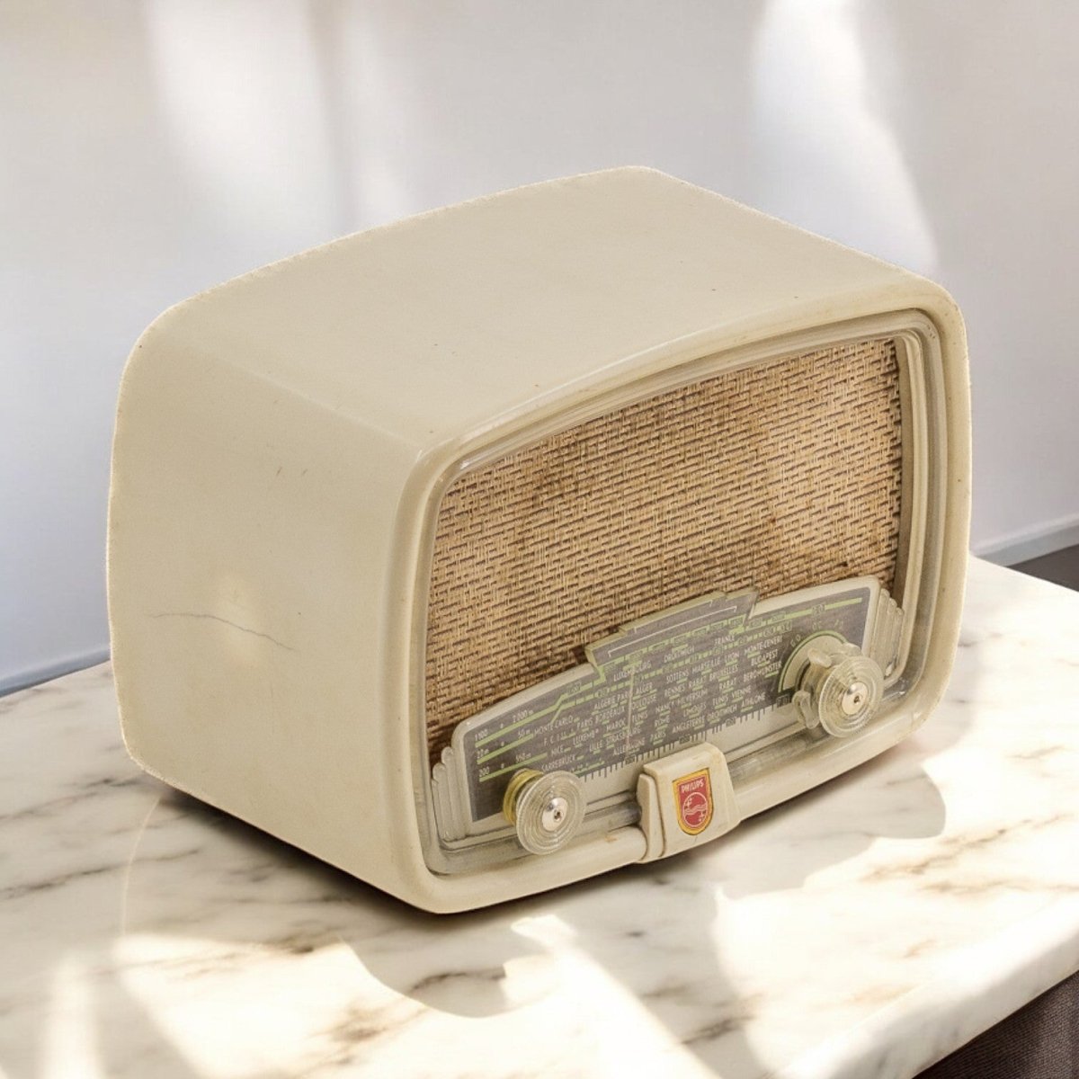 Radio Bluetooth Philips Vintage 50’S enceinte connectée bluetooth haut de gamme prodige radio vintage design