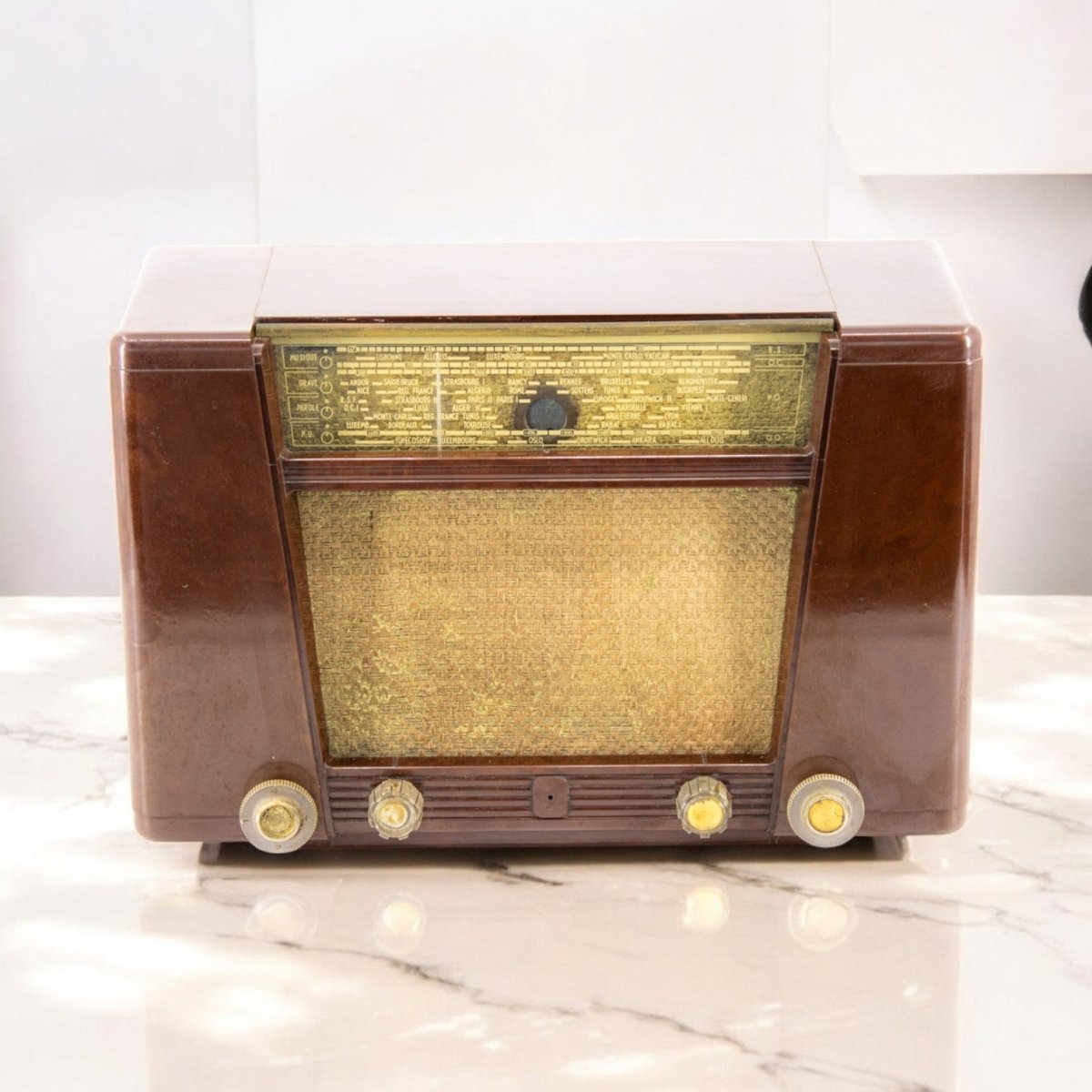 Radio Bluetooth Philips Vintage 50’S - enceinte - connectée - design - haut - de - gamme - vintage - prodige - radio