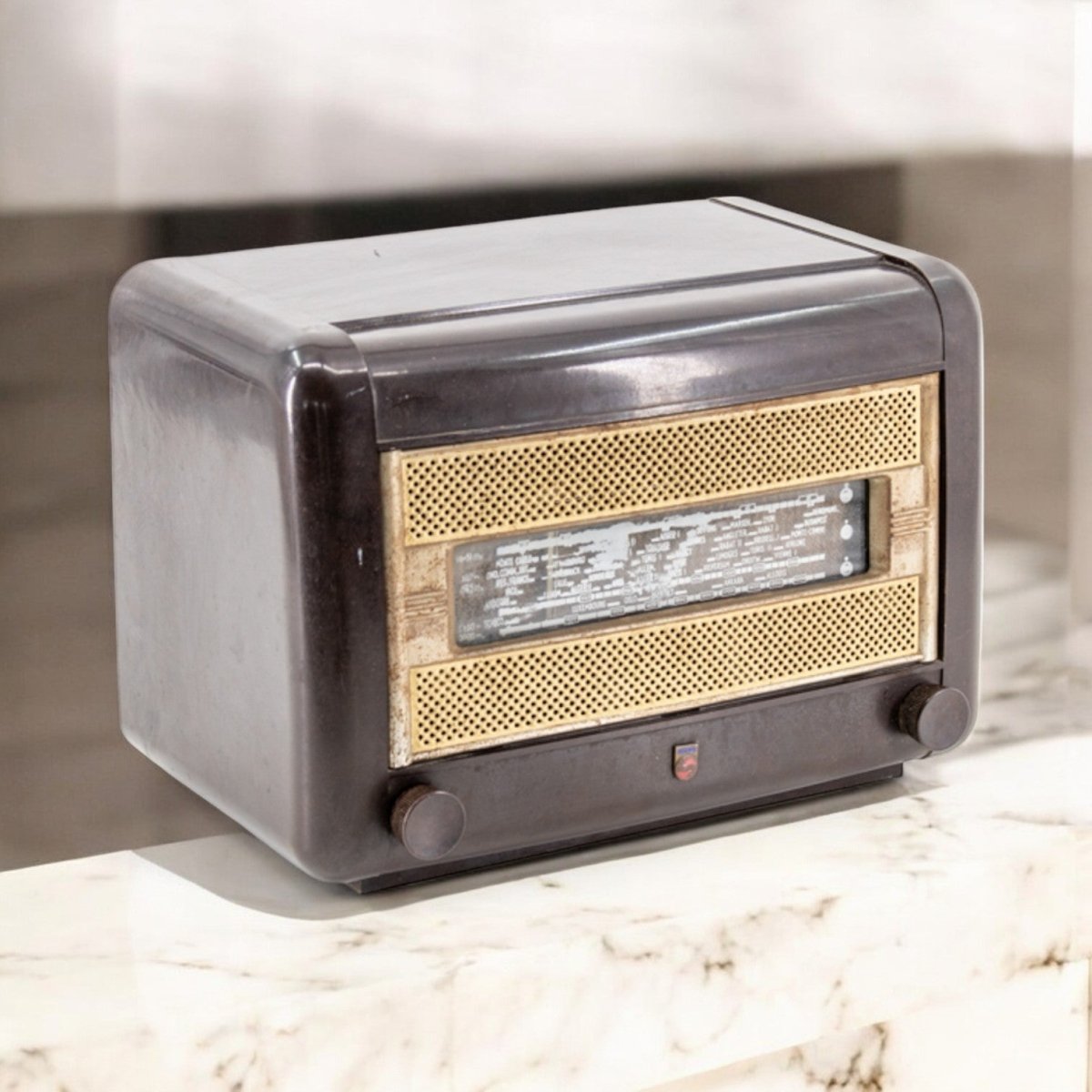 Radio Bluetooth Philips Vintage 50’S enceinte connectée bluetooth haut de gamme prodige radio vintage design