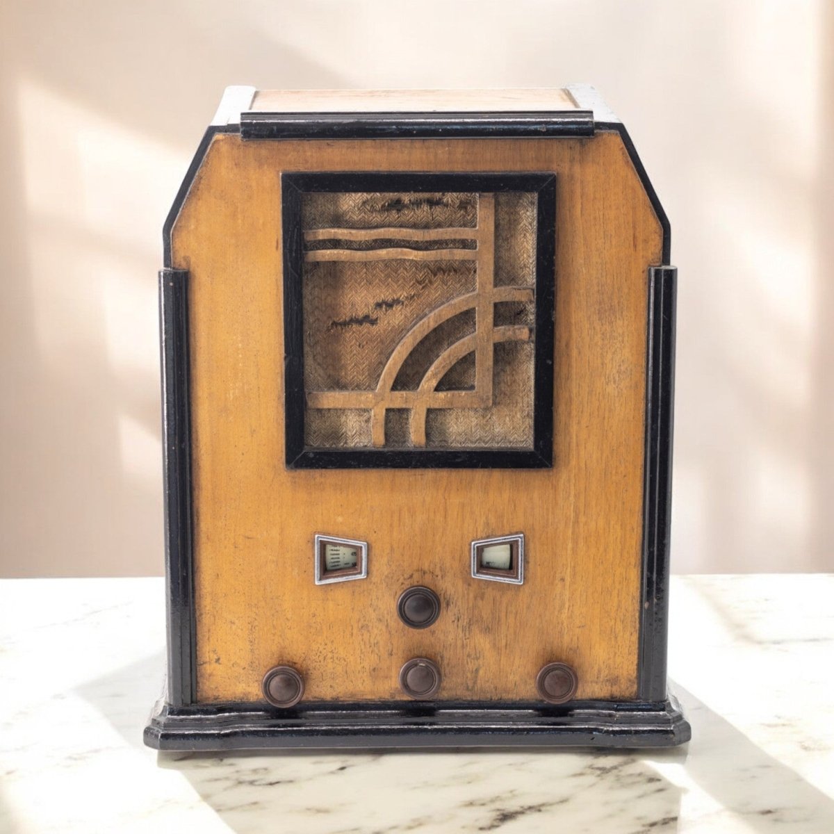 Radio Bluetooth Radialva Vintage 30’S enceinte connectée bluetooth haut de gamme prodige radio vintage design