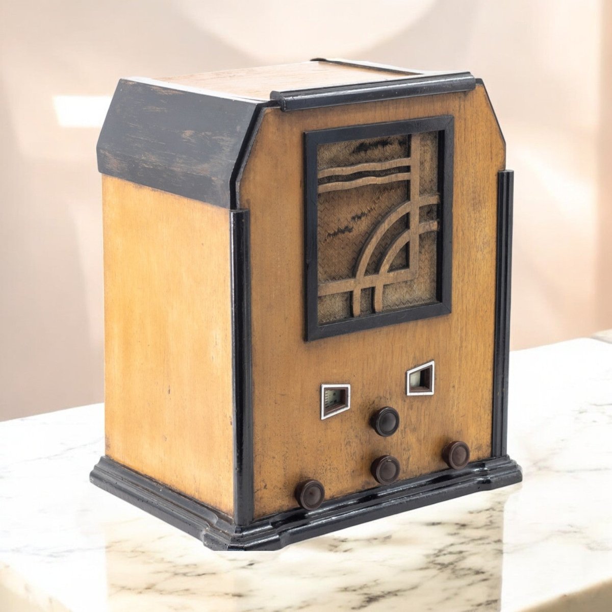 Radio Bluetooth Radialva Vintage 30’S enceinte connectée bluetooth haut de gamme prodige radio vintage design