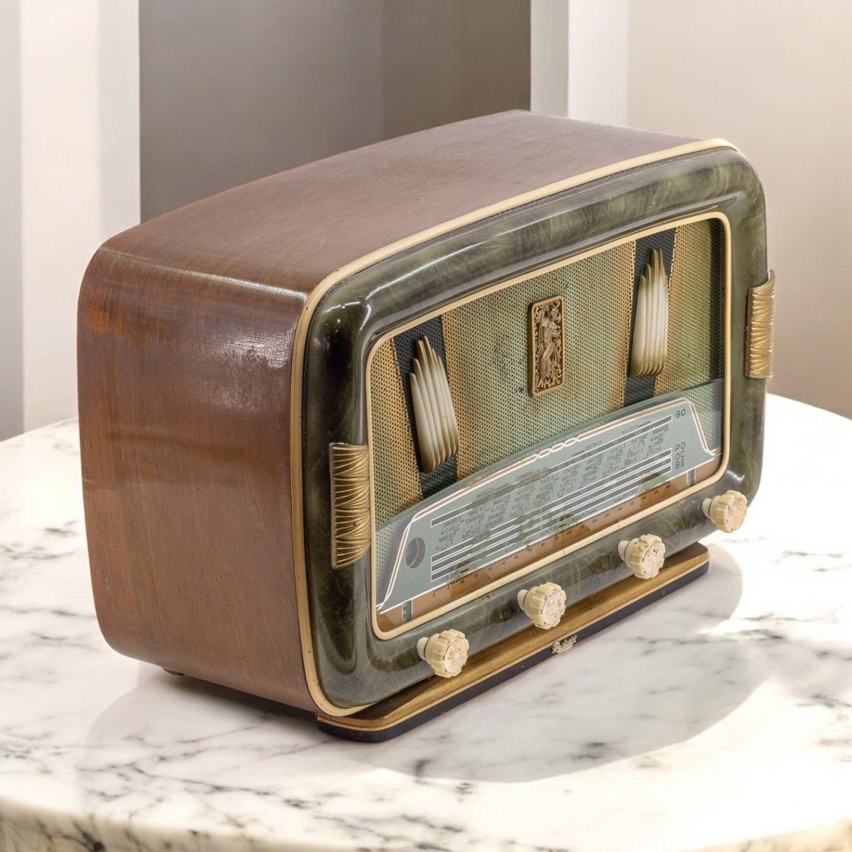 Radio Bluetooth Radiax Vintage 50’S enceinte connectée bluetooth haut de gamme prodige radio vintage design