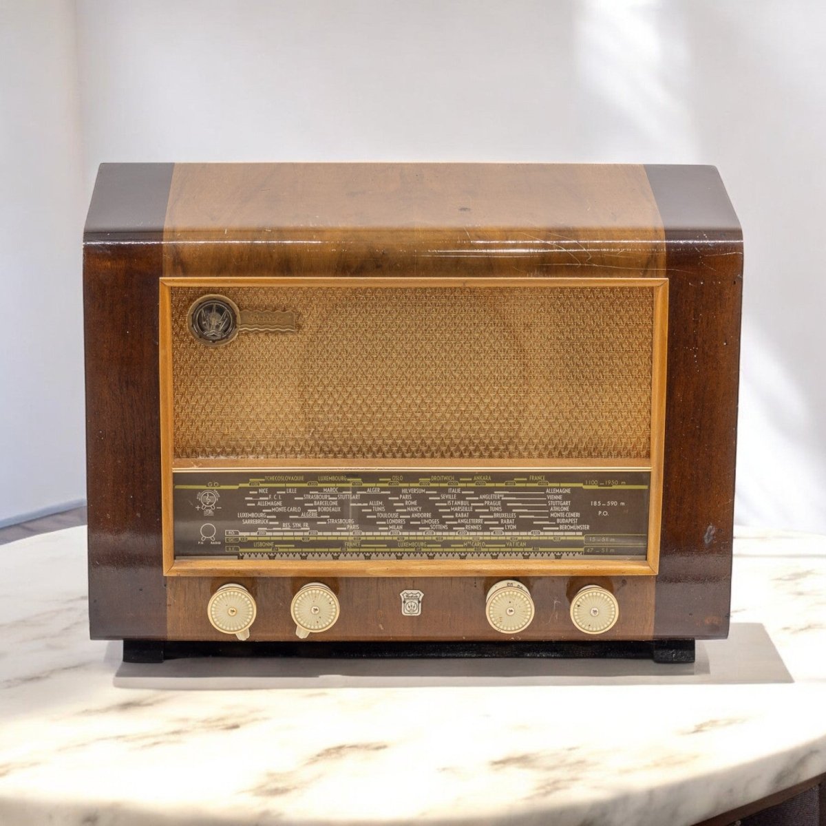 Radio Bluetooth Radiola Vintage 50’S - enceinte - connectée - design - haut - de - gamme - vintage - prodige - radio