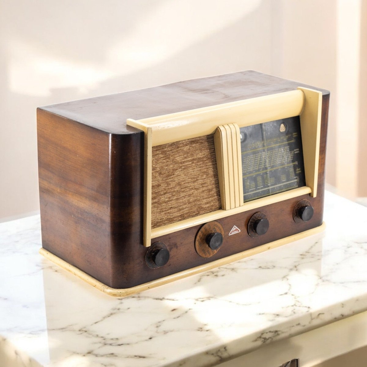 Radio Bluetooth Superla Vintage 40’S enceinte connectée bluetooth haut de gamme prodige radio vintage design