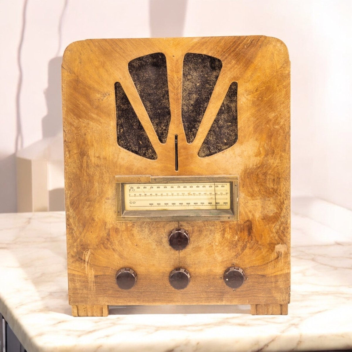 Radio Bluetooth Vega Vintage 30’S - enceinte - connectée - design - haut - de - gamme - vintage - prodige - radio