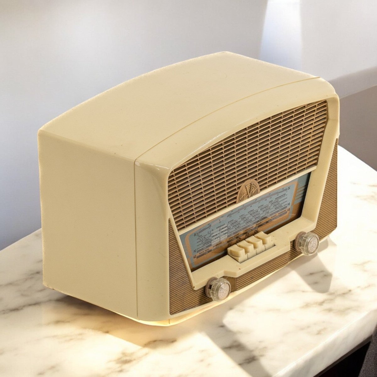 Radio Bluetooth Victoire Vintage 50’S enceinte connectée bluetooth haut de gamme prodige radio vintage design