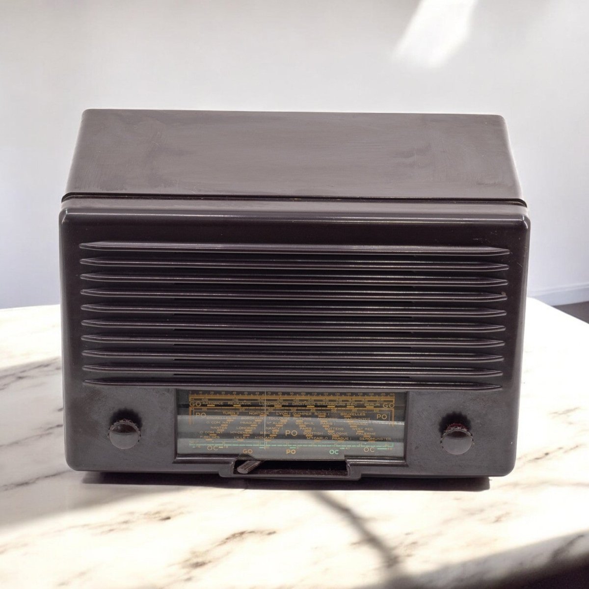 Radio Bluetooth Welpa Vintage 40’S enceinte connectée bluetooth haut de gamme prodige radio vintage design