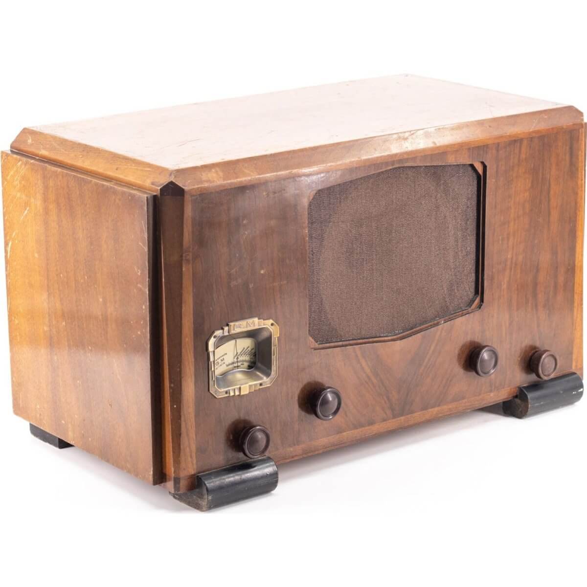 Radio Bluetooth L.G.M. Vintage 30’S enceinte connectée bluetooth haut de gamme prodige radio vintage design