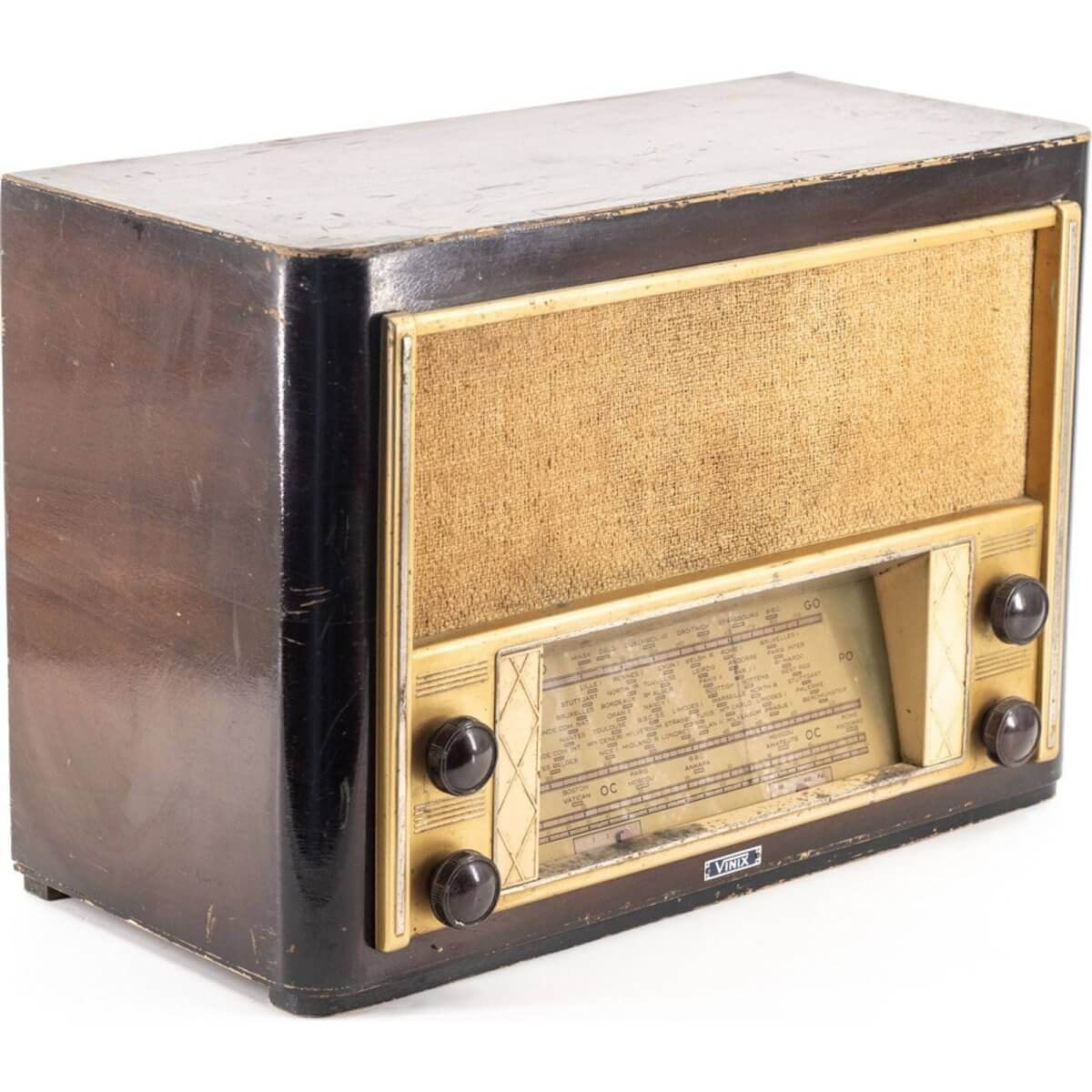 Radio Bluetooth Vinix Vintage 50’S enceinte connectée bluetooth haut de gamme prodige radio vintage design