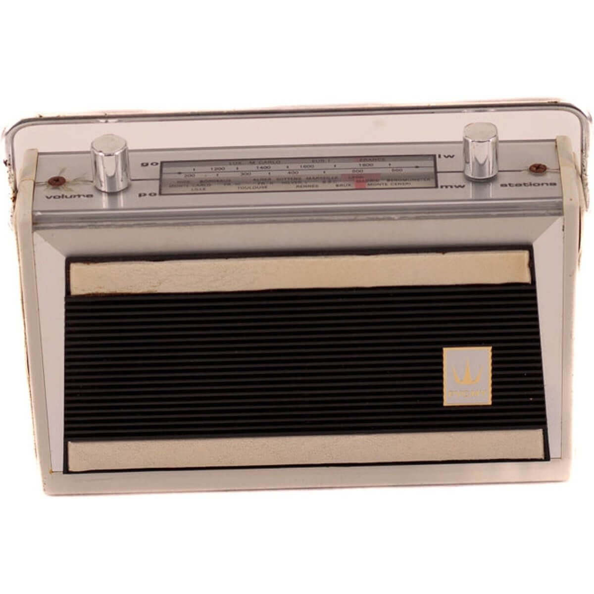 Transistor Bluetooth Pygmy Vintage 70’S enceinte connectée bluetooth haut de gamme prodige radio vintage design