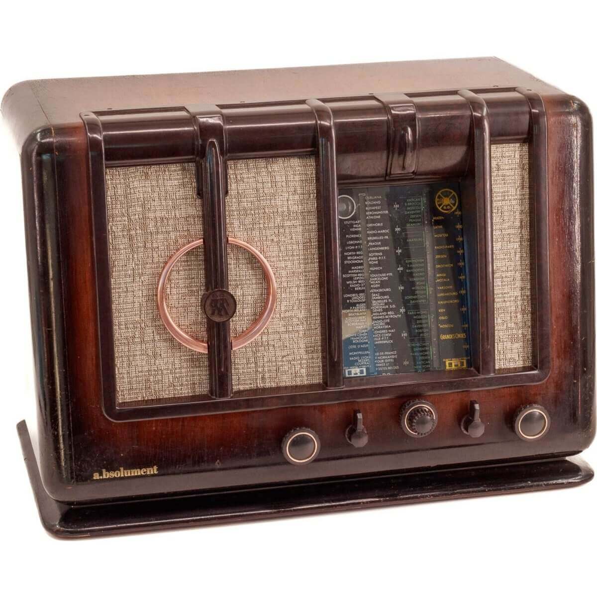Radio Bluetooth Schneider Vintage 40’S enceinte connectée bluetooth haut de gamme prodige radio vintage design