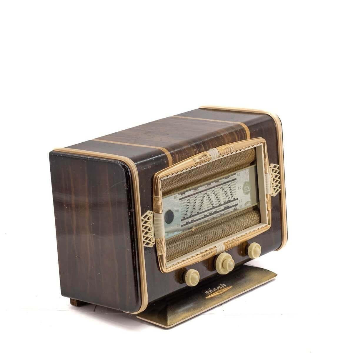 Radio Bluetooth Telemonde Vintage 50’S enceinte connectée bluetooth haut de gamme prodige radio vintage design