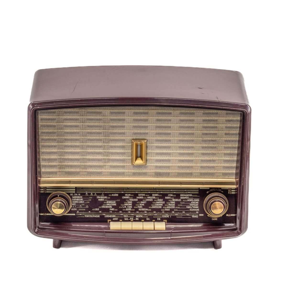 Radio Bluetooth Philips Vintage 50’S enceinte connectée bluetooth haut de gamme prodige radio vintage design