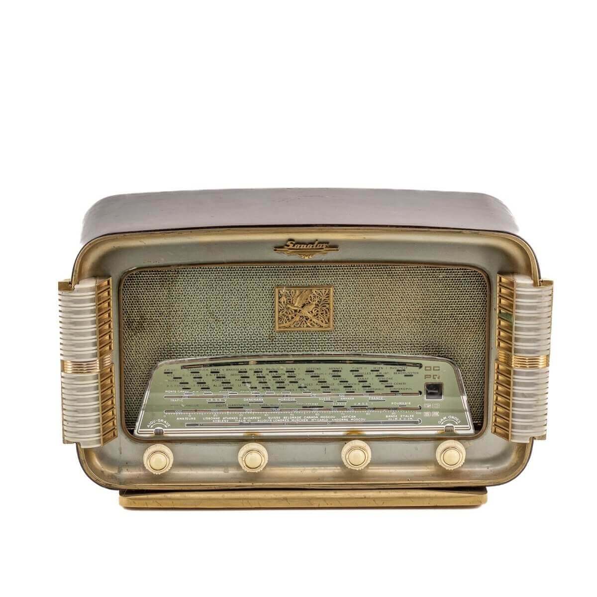 Radio Bluetooth Sonolor Vintage 50’S enceinte connectée bluetooth haut de gamme prodige radio vintage design