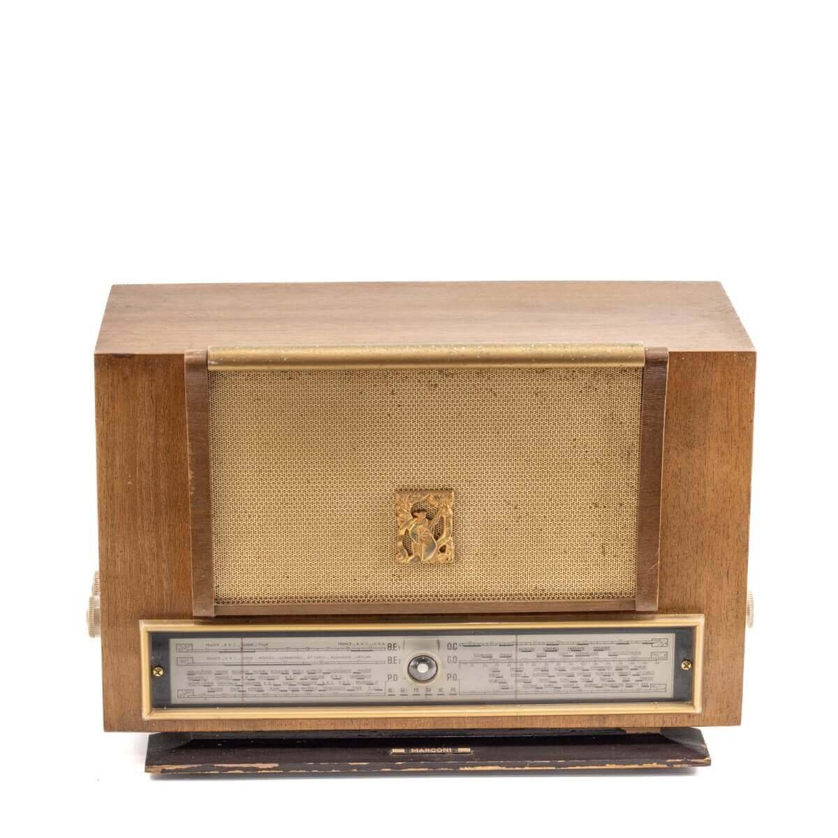 Radio Bluetooth Marconi Vintage 50’S enceinte connectée bluetooth haut de gamme prodige radio vintage design