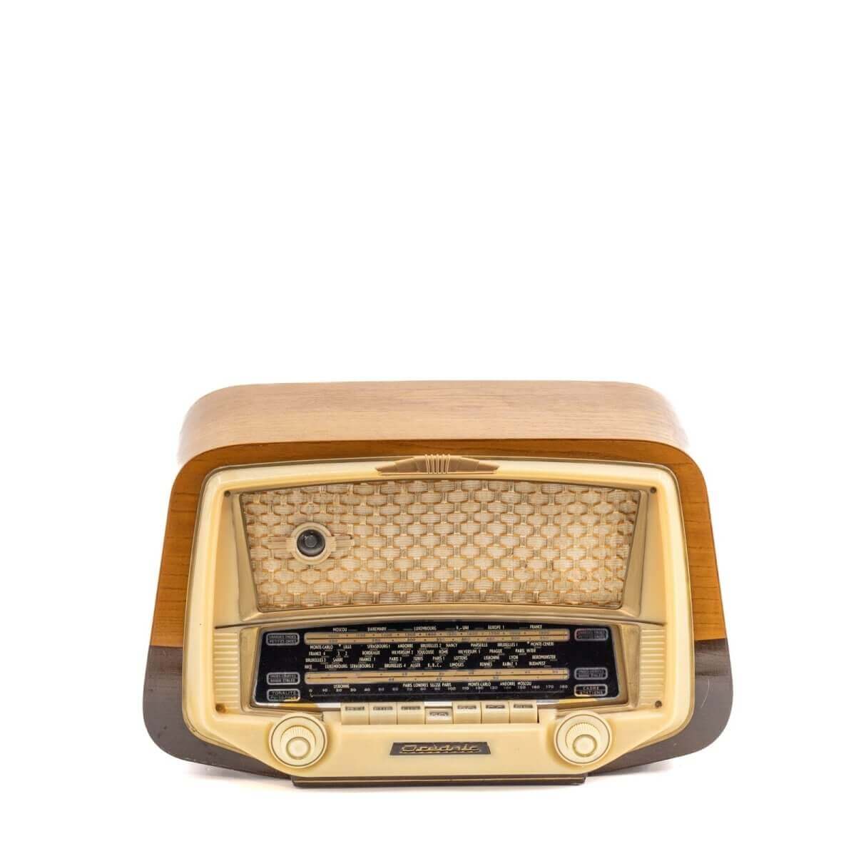 Radio Bluetooth Oceanic Vintage 60’S enceinte connectée bluetooth haut de gamme prodige radio vintage design
