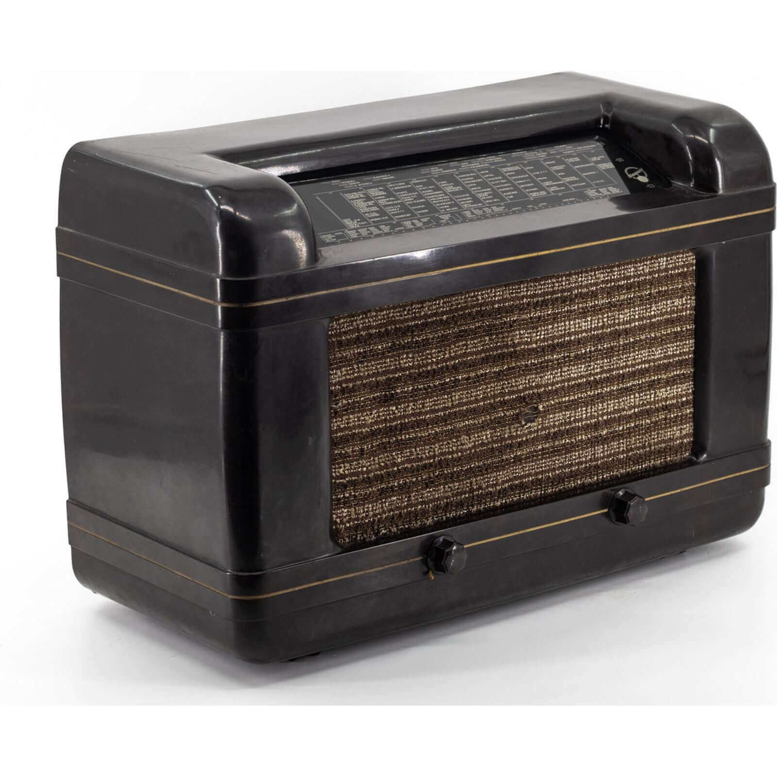 Radio Bluetooth Point Bleu Vintage 40’S enceinte connectée bluetooth haut de gamme prodige radio vintage design