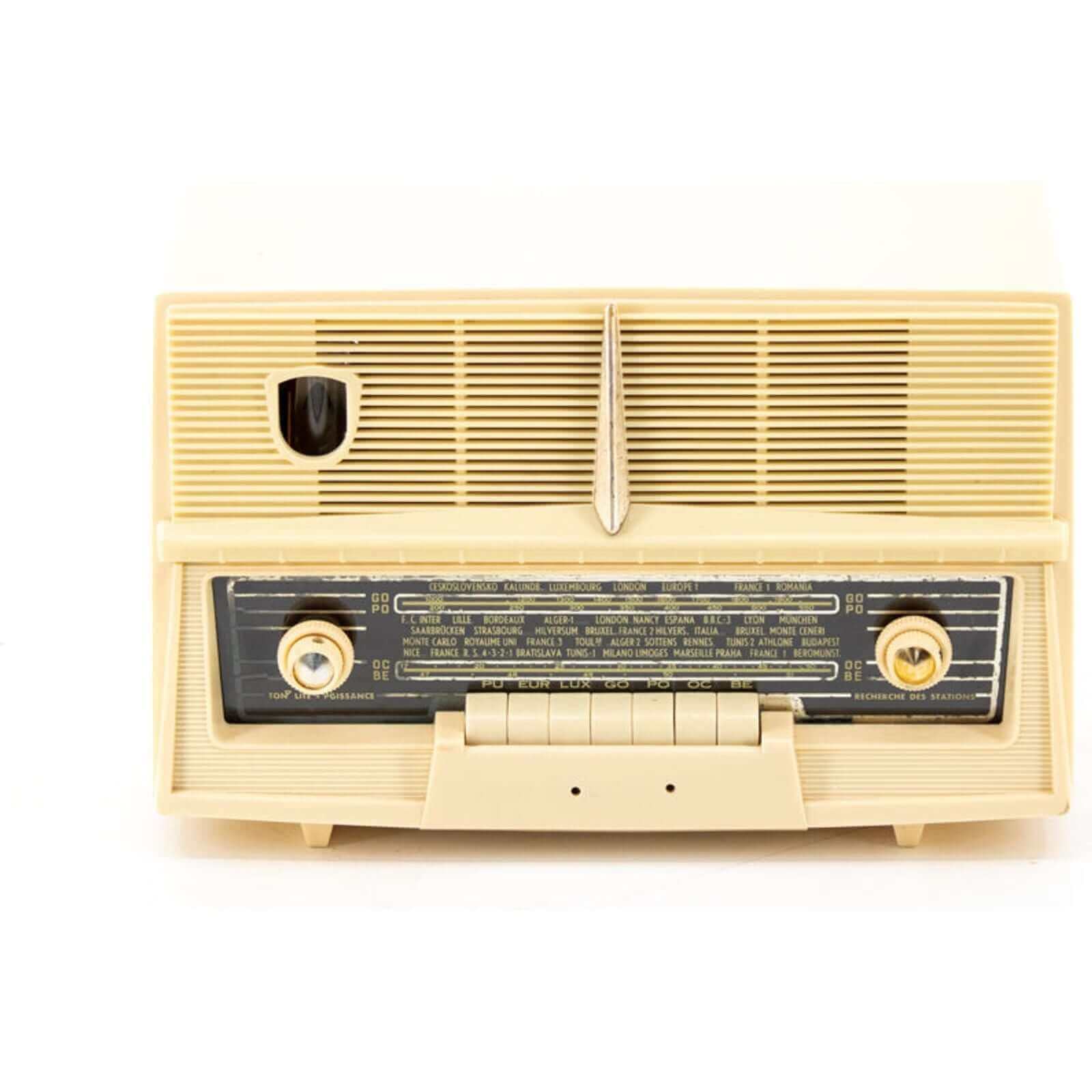 Radio Bluetooth Radiola Vintage 60’S enceinte connectée bluetooth haut de gamme prodige radio vintage design