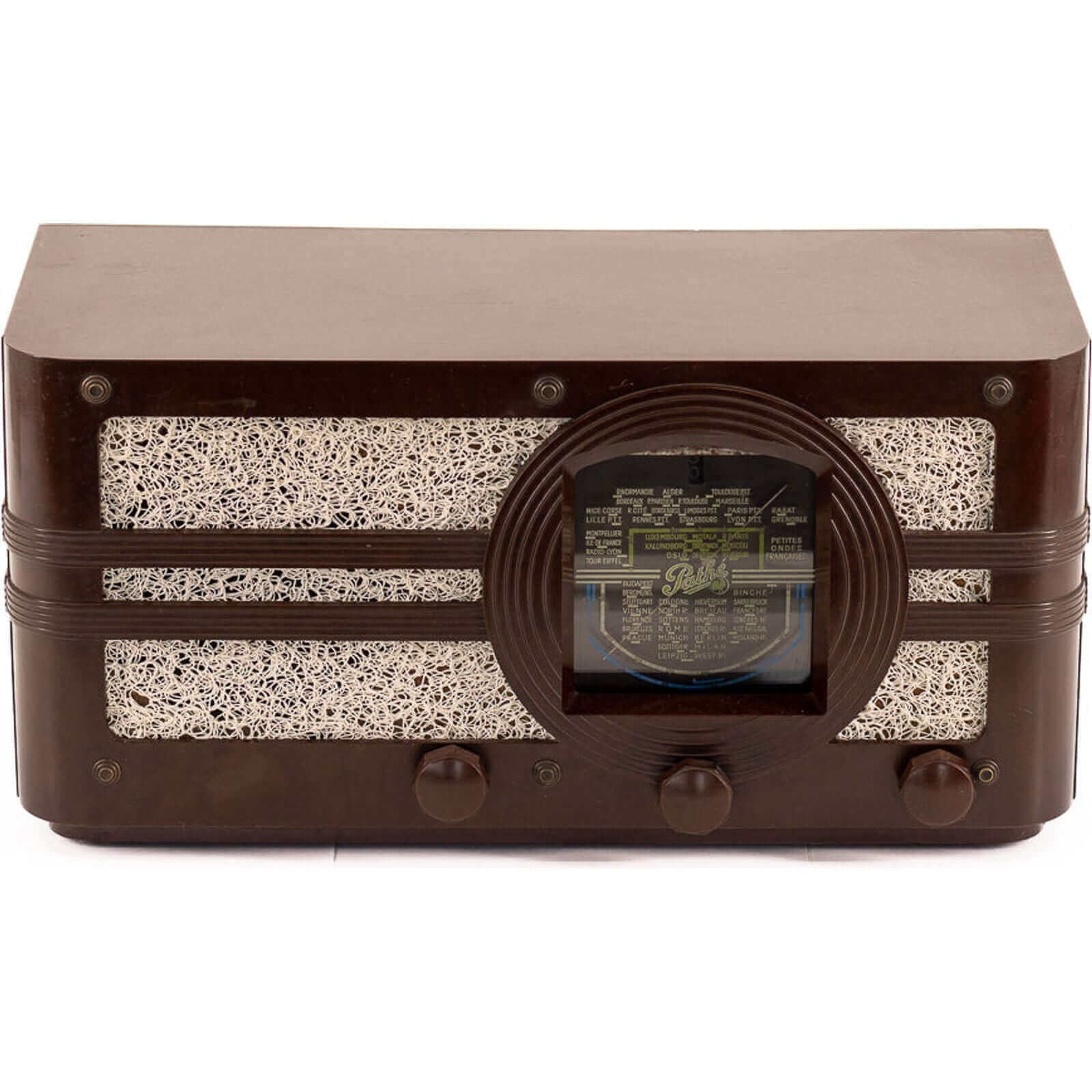 Radio Bluetooth Pathé Marconi Vintage 40’S enceinte connectée bluetooth haut de gamme prodige radio vintage design